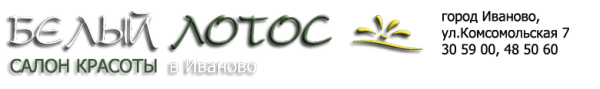 Логотип компании Белый лотос на Комсомольской